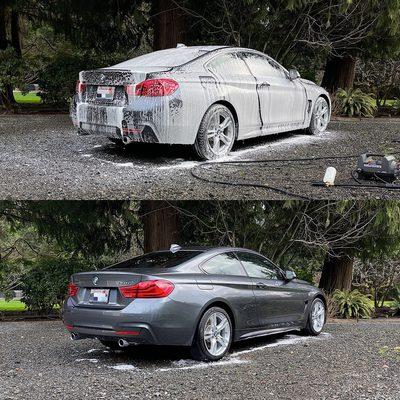 Exterior Detail - Foam Cannon & Hand Wash