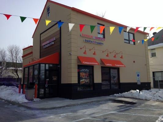 The New Dunkin Donuts on Grand Ave just south of Rte 4 in Englewood