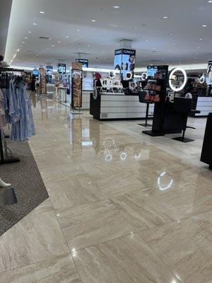 Shiny floor