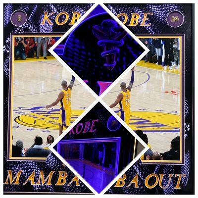 The #Kobe #Bryant "Mamba Out", has 2 sets of led's and hybrid snake mat.