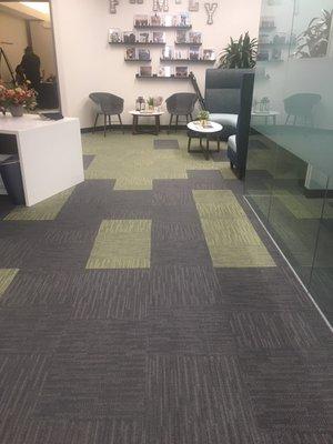 Custom Carpet Tile work for  C & S Companies in Mission Valley