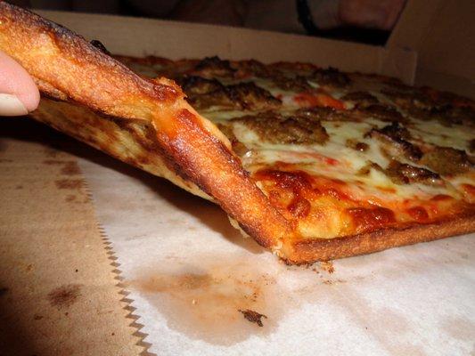 This is a Sicilian pizza LOL