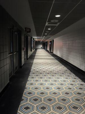 Clean hallway