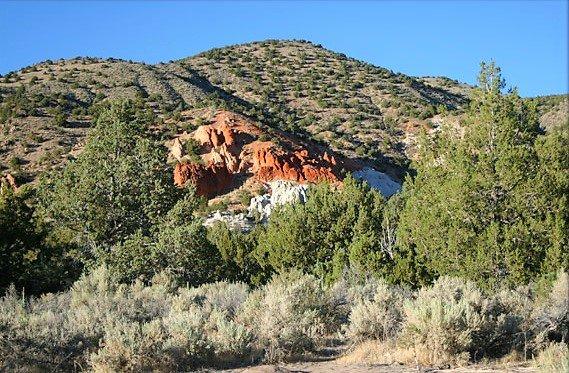 The Red Rock area--the pure mountain source of our water.