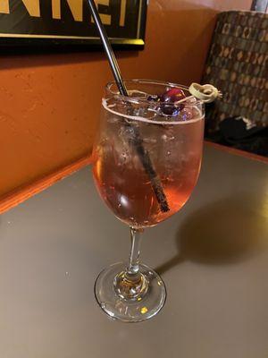 Cocktail of the Week Prosecco Cranberry Spritze