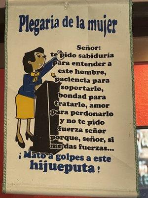 Plegaria de la mujer