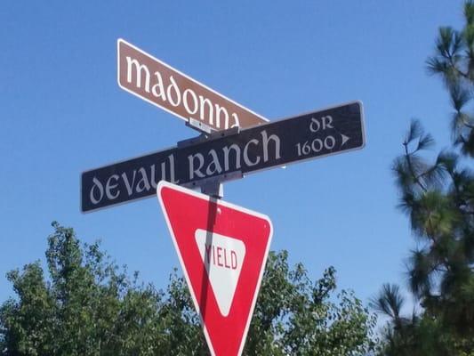 At the end of Madonna Road, or 1600 Devaul Ranch, or Laguna Lake Park, if you need to GPS it.