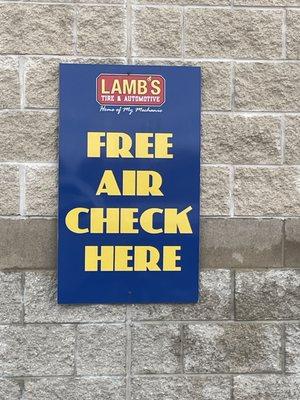 Free air check, nice!!