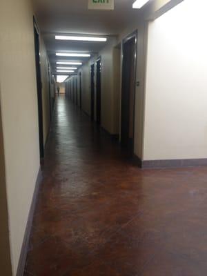 Thank you Janitorial Building Service for keeping our hallways and all these offices so clean!