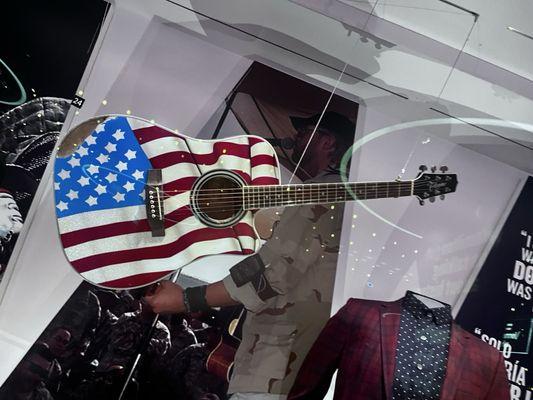 Toby Keith's Guitar at The Smithsonian