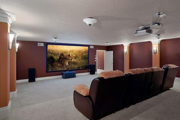 Movie night- home theatre