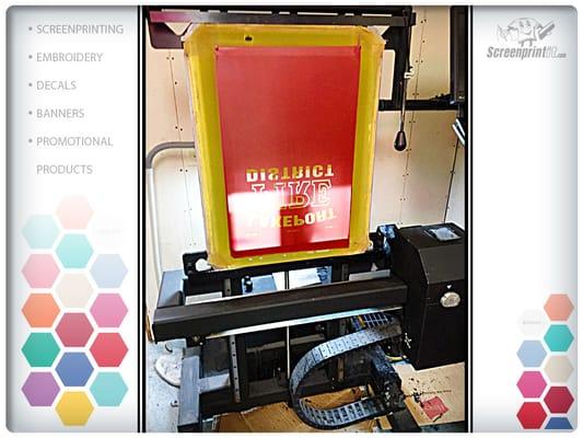 Direct to Screen - Hi-Definition Screen Imaging for the Garment printer.