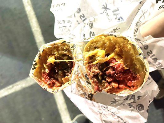 California Hot Cheeto Burritos