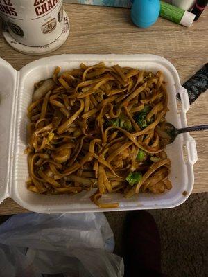 Shrimp lo mein