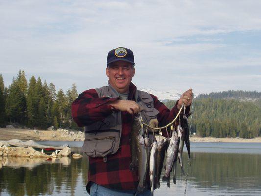 Great fishing in the surrounding lakes