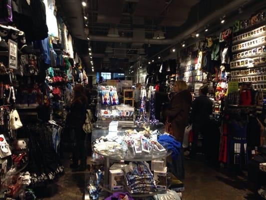 Inside Hottopic Store at Castleton Square Mall.