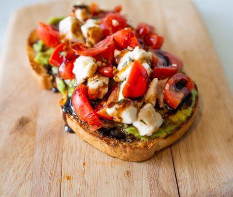 Caprese Avocado Toast