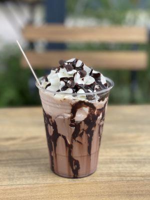 Frozen hot chocolate