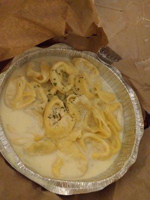 Tortellini with Alfredo