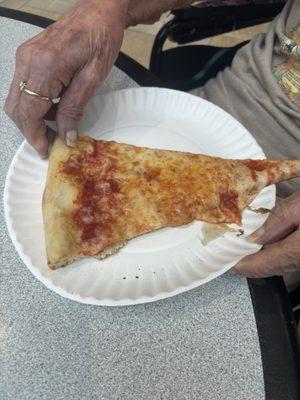 smallest slice i've seen in a long time