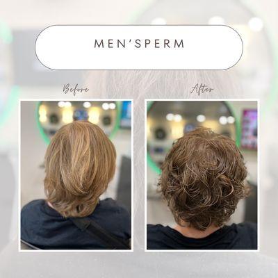 Men's perm