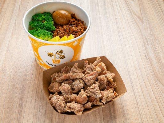 #4 Popcorn Chicken Bento