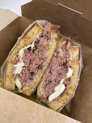 Pastrami Melt Sandwich