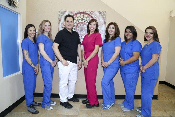 The staff at Vitality Med Spa