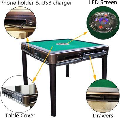 Ultra Thin Automatic Mahjong Table with 4 Legs,Drawers Dining Table - Chinese/Philippine Style