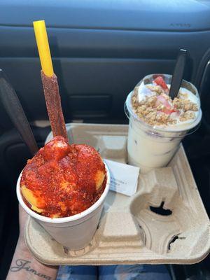 Fresas con Crema & Mangonada