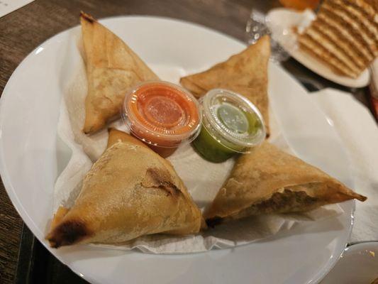 Chicken samosas