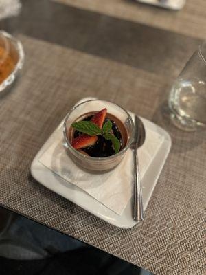 Panna cotta al ciocolato