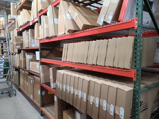 We carry a full range of professional 19" shelves, drawers, and PDUs