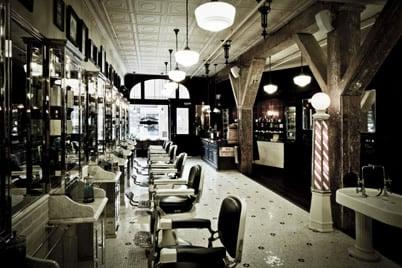 Interior of Tommy Guns Salon (Williamsburg, Brooklyn)