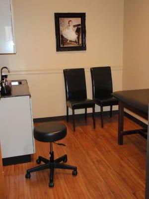 Pediatric exam room at Cedar Park Pediatric and Family Medicine - 345 Cypress Creek Rd. Ste. 104