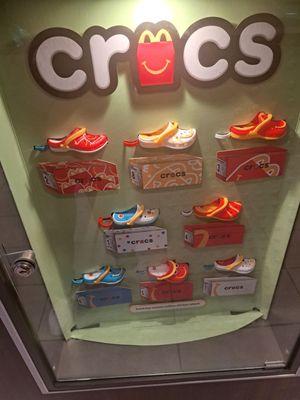 Crocs key rings as Happy Meal toys?!