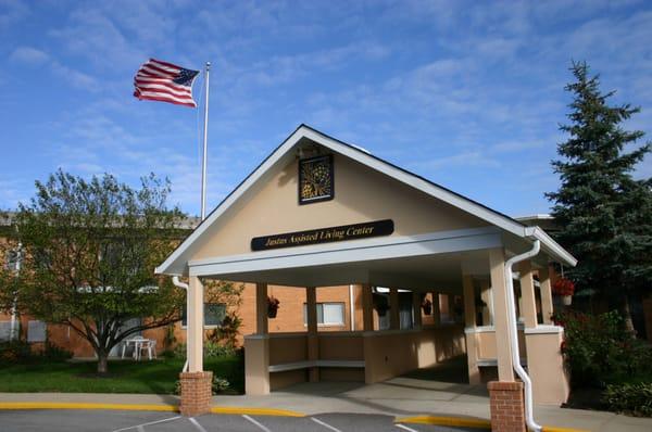 Entrance to Assisted Living Community