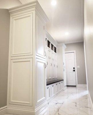 Custom built-in cabinetry