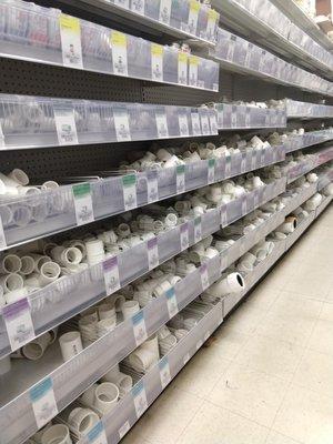 Plumbing aisle