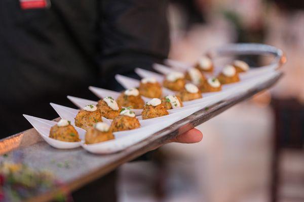 Passed Appetizers - Mini Maryland Crabcakes