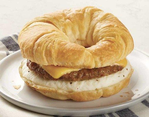 Sausage, Egg, and Cheese Breakfast Sandwich