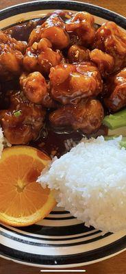 orange chicken