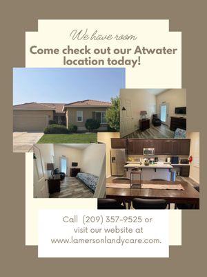 LLC Retirement Homes II, Located In Atwater CA. Residential Care Facility for Elderly