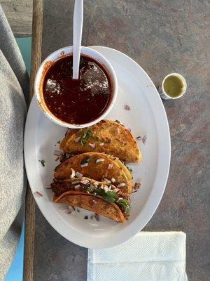 birria tacos