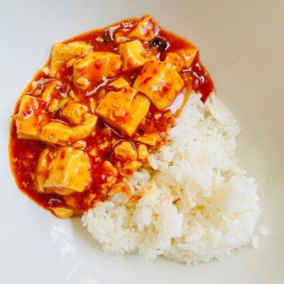 Mapo Tofu & steamed rice