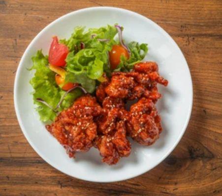 Korean hot chicken