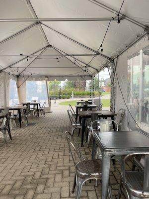 Outdoor seating