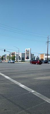 The Cross streets Garden Grove Boulevard and Beach Boulevard we're chased bank is located at the corner.