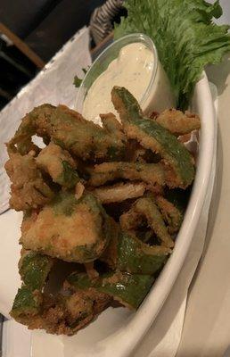 Green Pepper Rings