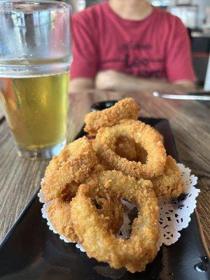 Crispy calamari. Delish!